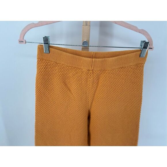 Free People Beach Women’s 100% Cotton Waffle Weave Orange Pants Size Small - Picture 7 of 7